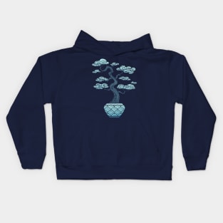 Sky Blue Bonsai Kids Hoodie